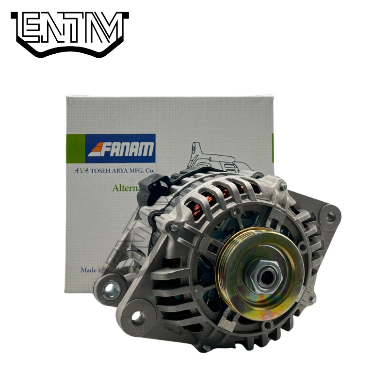 دينام ريو 90 آمپر 4 شيار استاتور 3 سيم برند فنام